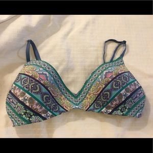 34D Victoria’s Secret bra.
